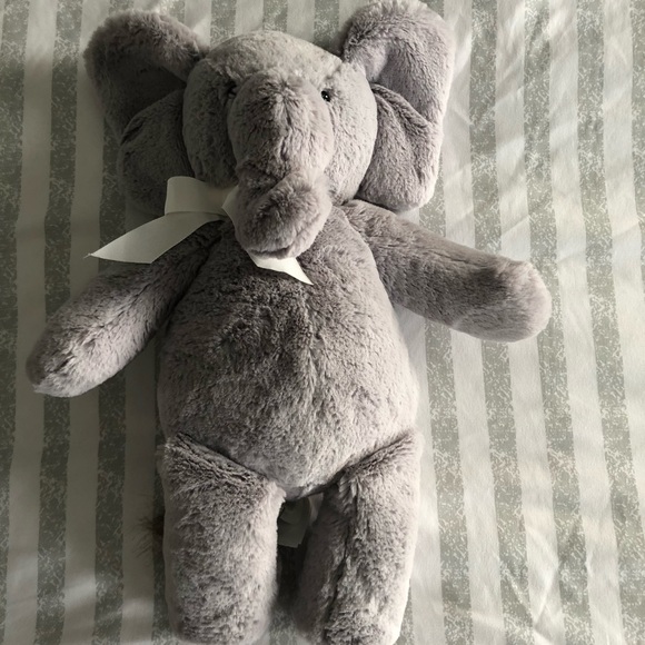 pottery barn stuffed elephant